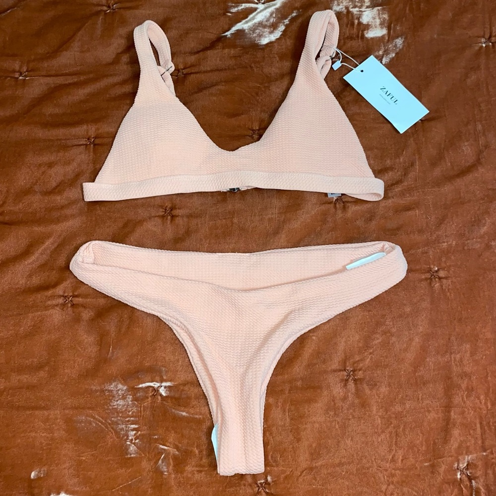 Zaful pink bikini